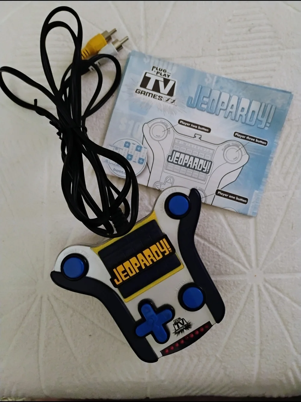 Jeopardy! Plug-and-Play TV Game Controller -2007 Hand Held Video Game